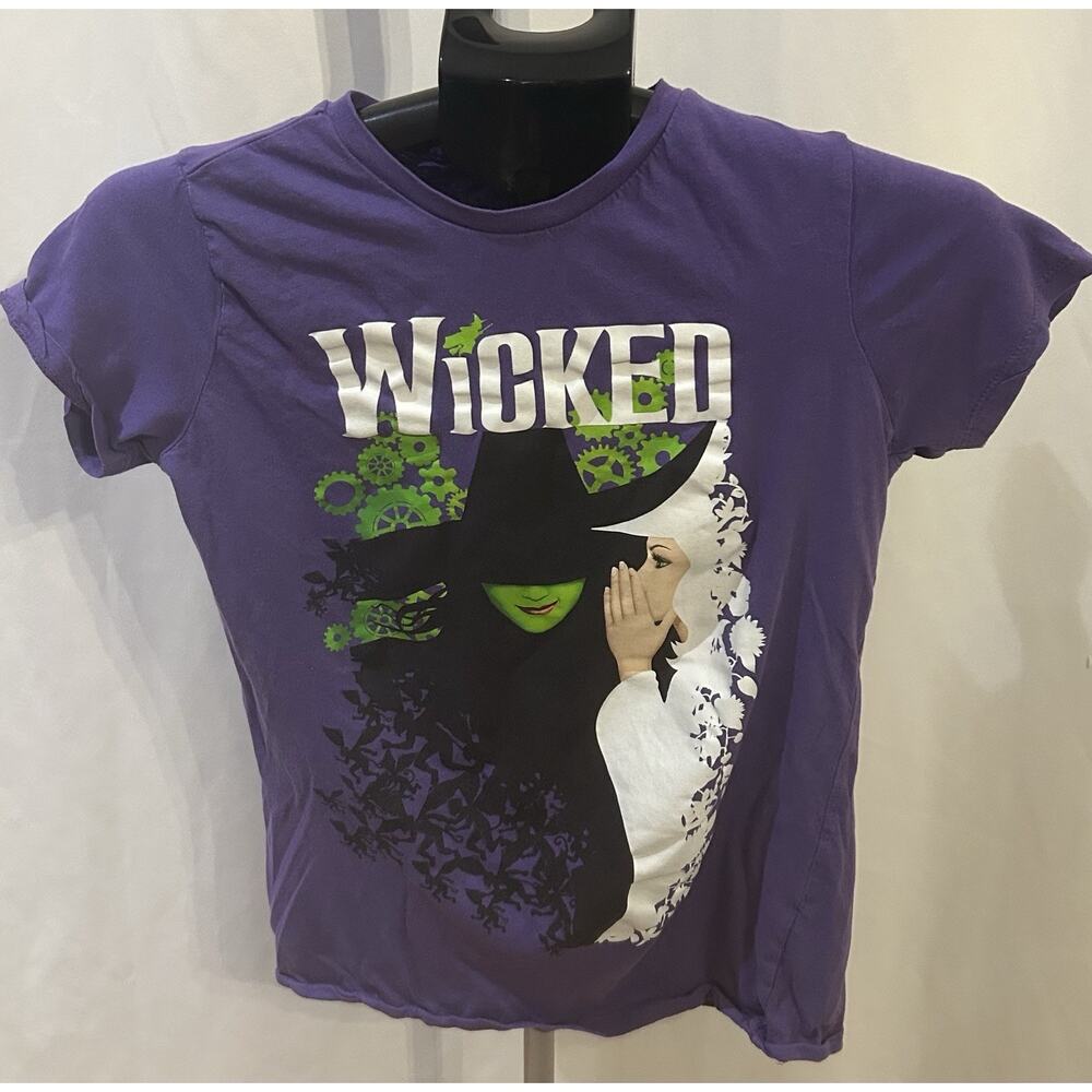 Wicked Broadway Play Purple Tee Women s size S